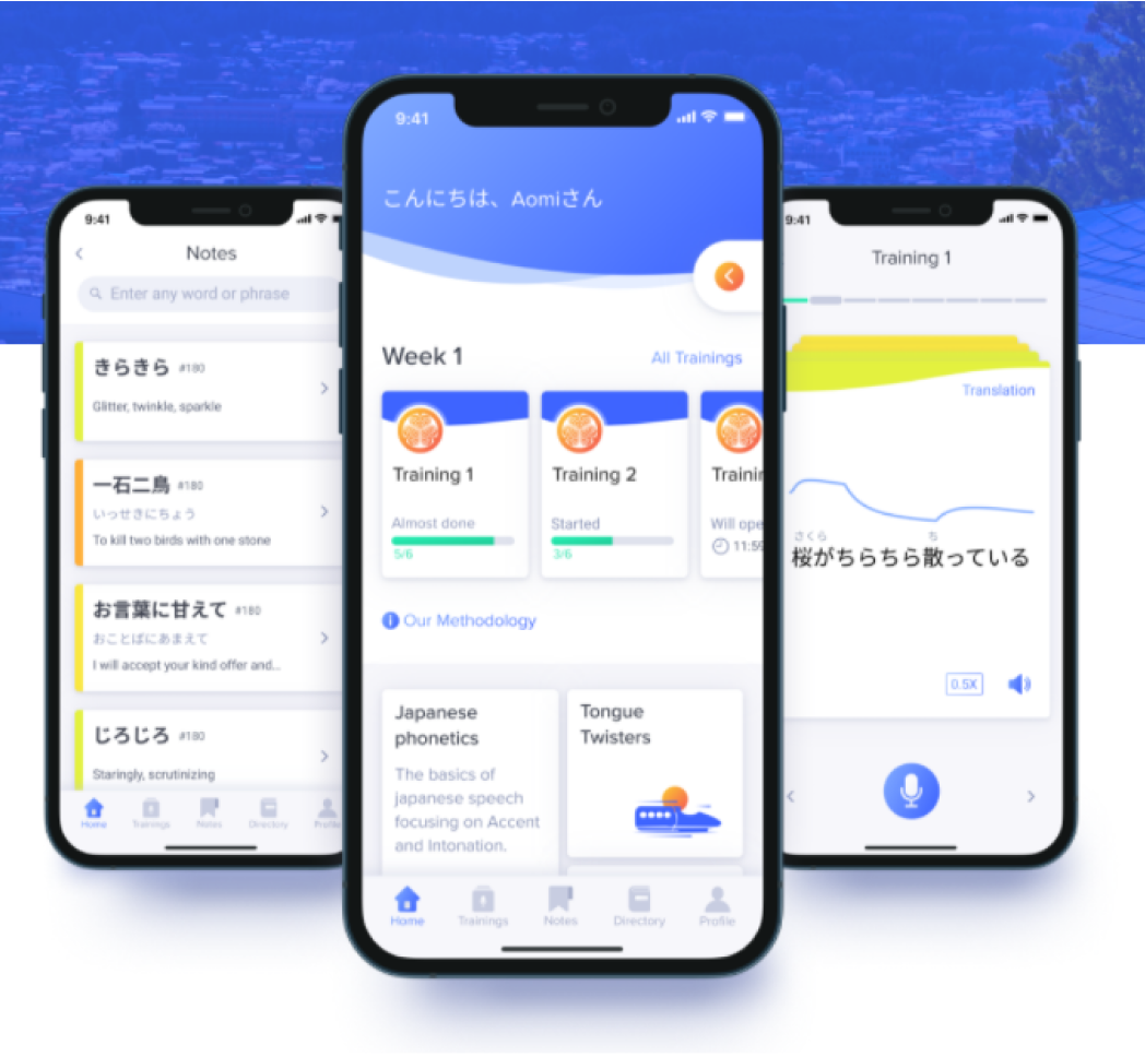 Мобильное приложение «Тренажёр японского языка»
